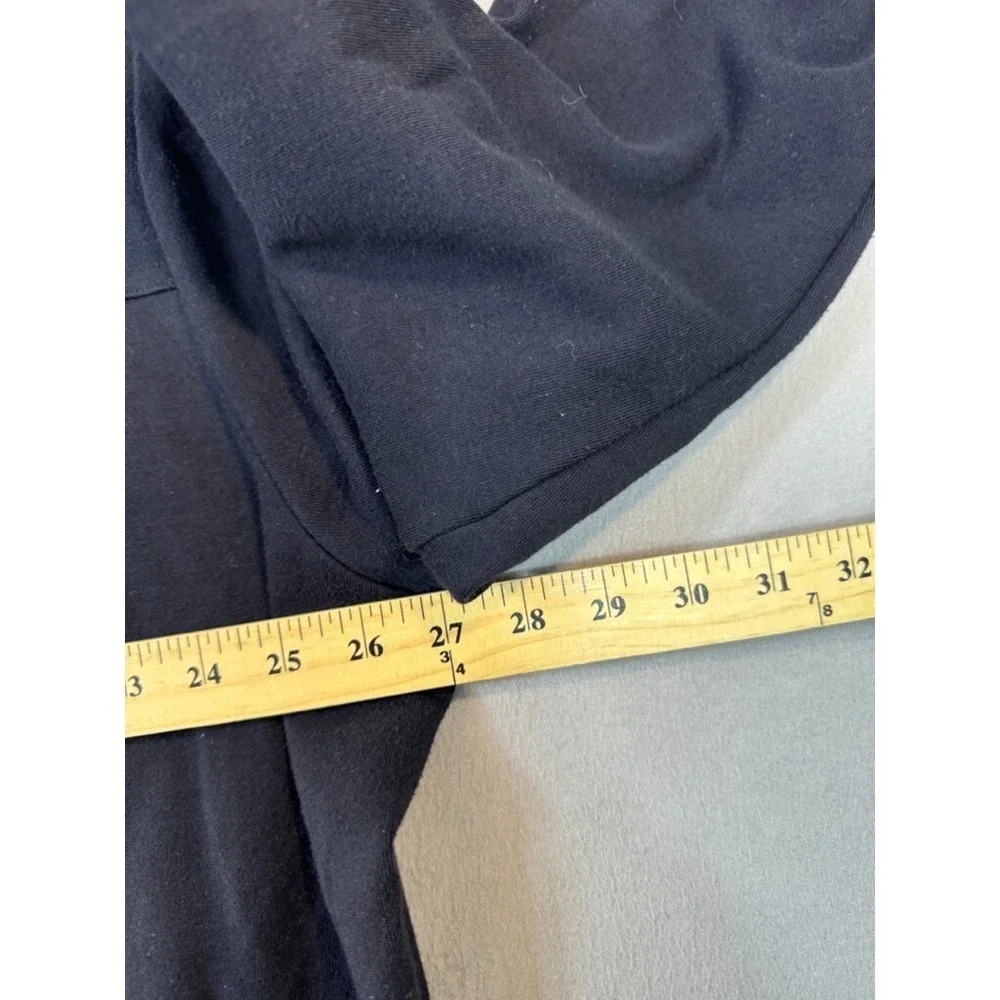Pelle Pelle Cardigan Sweater Jacket 4XL Black Y2K Streetwear Hip‎ Hop Crest Mens